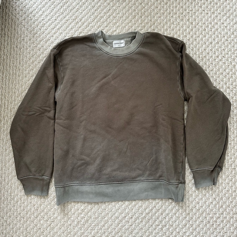 Cotton Citizen Taupe Brooklyn Oversized Sweatshirt